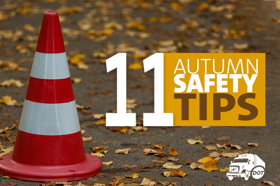 11 Autumn Safety Tips for Truck Drivers