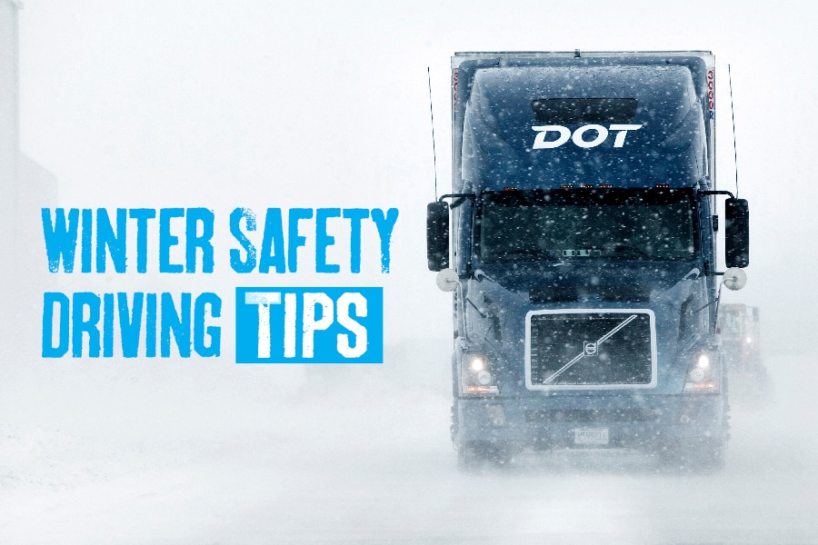 Winter Truck Driving Safety Tips