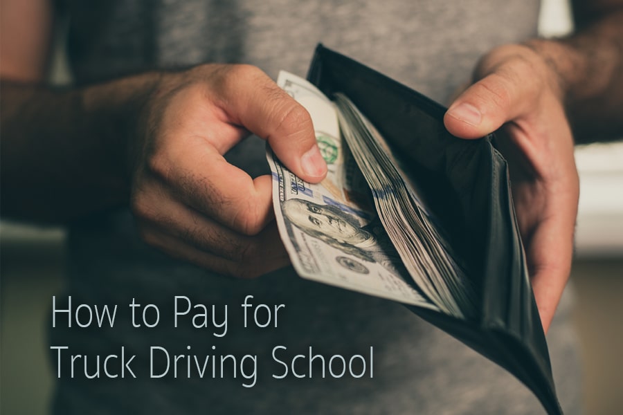 How to Pay for Truck Driving School