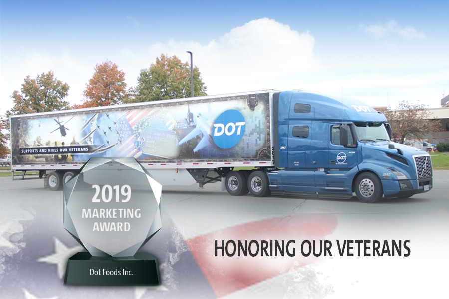 Dot’s Branding Team Wins Award for Honoring Our Veterans