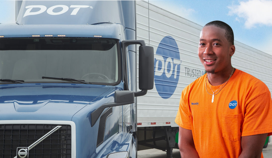 Dot Truck Driver and Truck