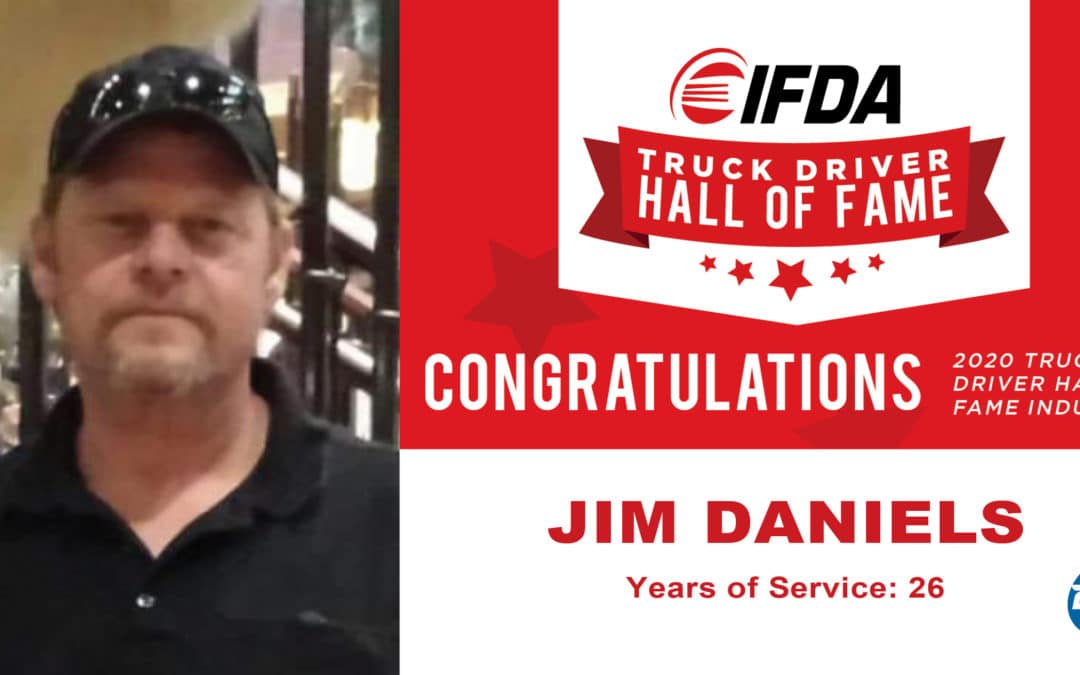 Dot Driver Jim Daniels Inducted into IFDA Hall of Fame