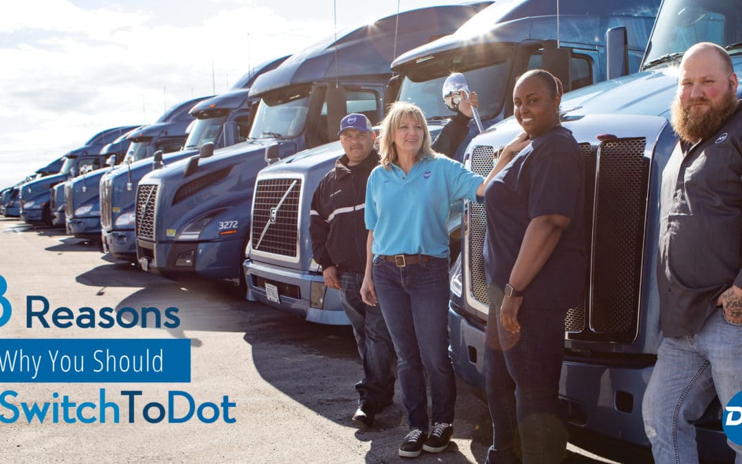 Top 8 Reasons Why You Should Switch to Drive for Dot Transportation