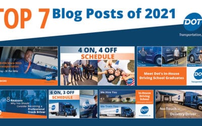 Top 7 Dot Transportation Blog Posts of 2021